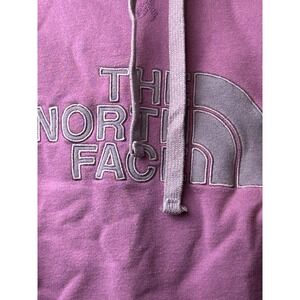 The North Face Pullover Hoodie Women's Small Purple Logo‎